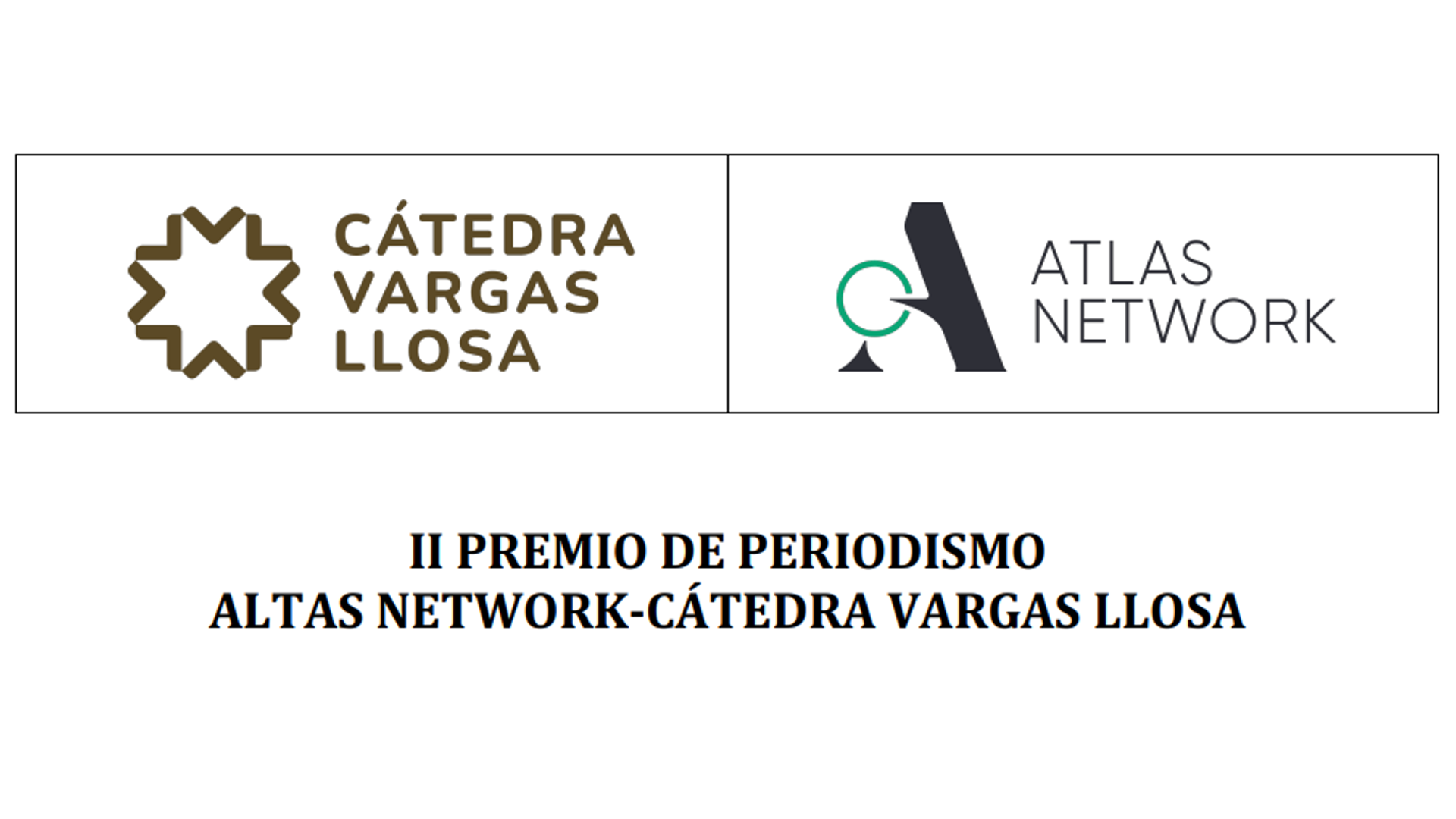 Atlas Network y la Cátedra Vargas Llosa lanzan la convocatoria para el Tercer «Premio Periodismo Joven 2023». Apertura: 9 de junio.